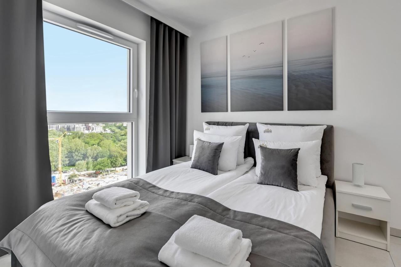 גדנסק Sea View Letnica Tower & Sea View By Downtown Apartments מראה חיצוני תמונה